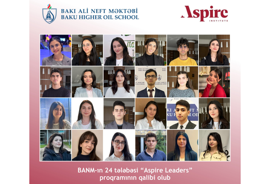 BANM-ın 24 tələbəsi “Aspire Leaders” proqramının qalibi olub