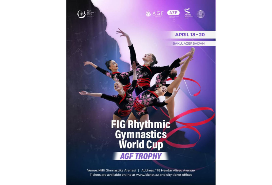La capitale azerbaïdjanaise la Coupe du monde de gymnastique rythmique
