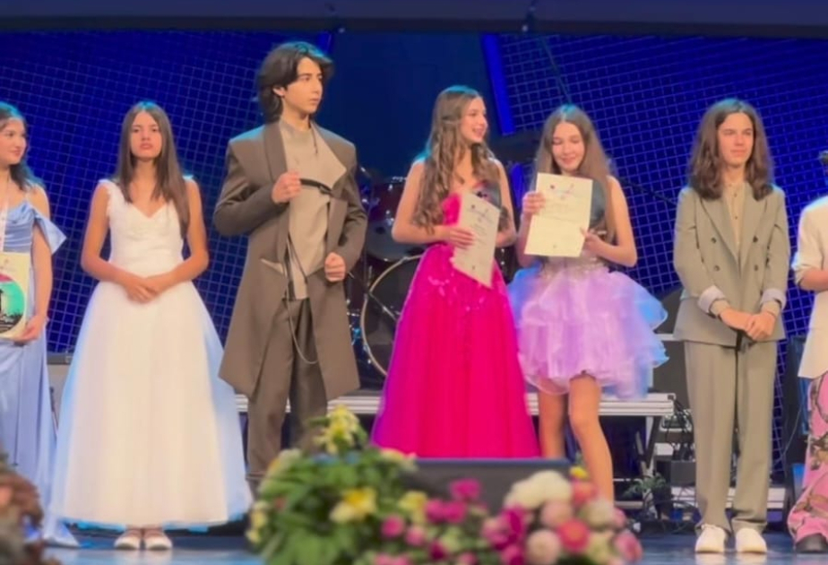 Azərbaycan nümayəndəsi “Sanremo Junior” mahnı müsabiqəsində ilk üçlükdə yer alıb