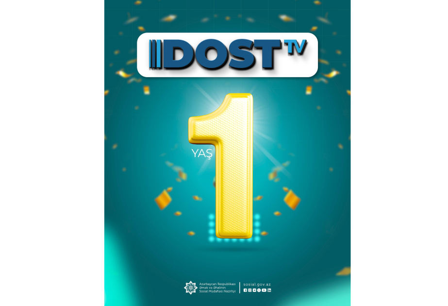 Bu gün DOST TV-nin 1 yaşı tamam olur