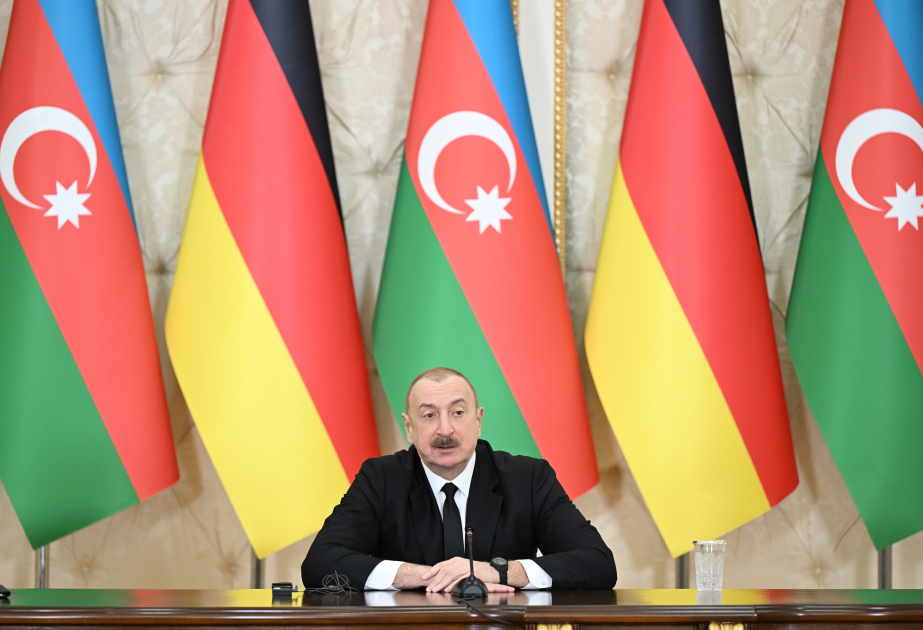 Prezident İlham Əliyev: Tam əminəm ki, bu səfər Azərbaycan-Almaniya əlaqələrinə yeni müsbət təkan verəcək