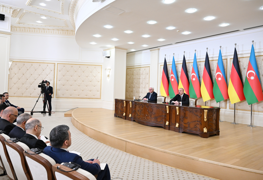 Präsident Ilham Aliyev: Heute haben sich Positionen Aserbaidschans und Armenıens zur Erreichung des Friedens deutlich angenähert