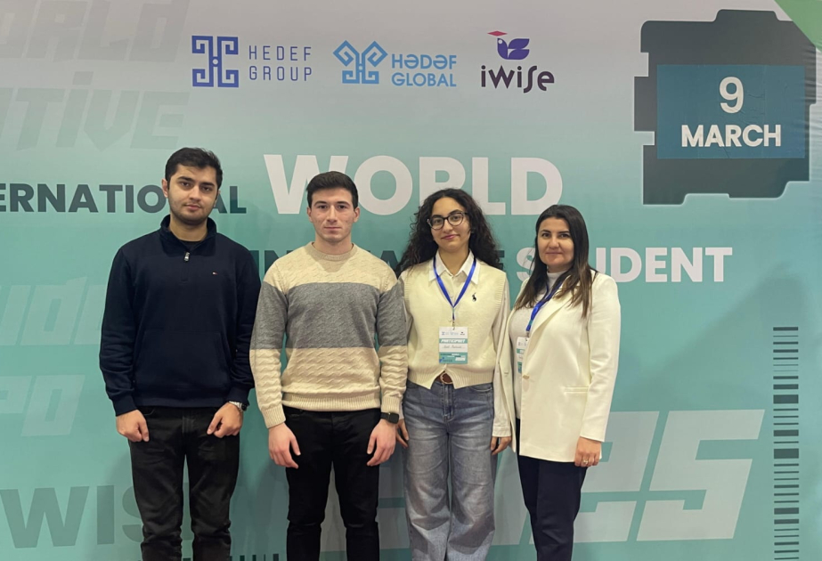 BANM tələbələri IWISE yarışmasında II yerə layiq görülüblər