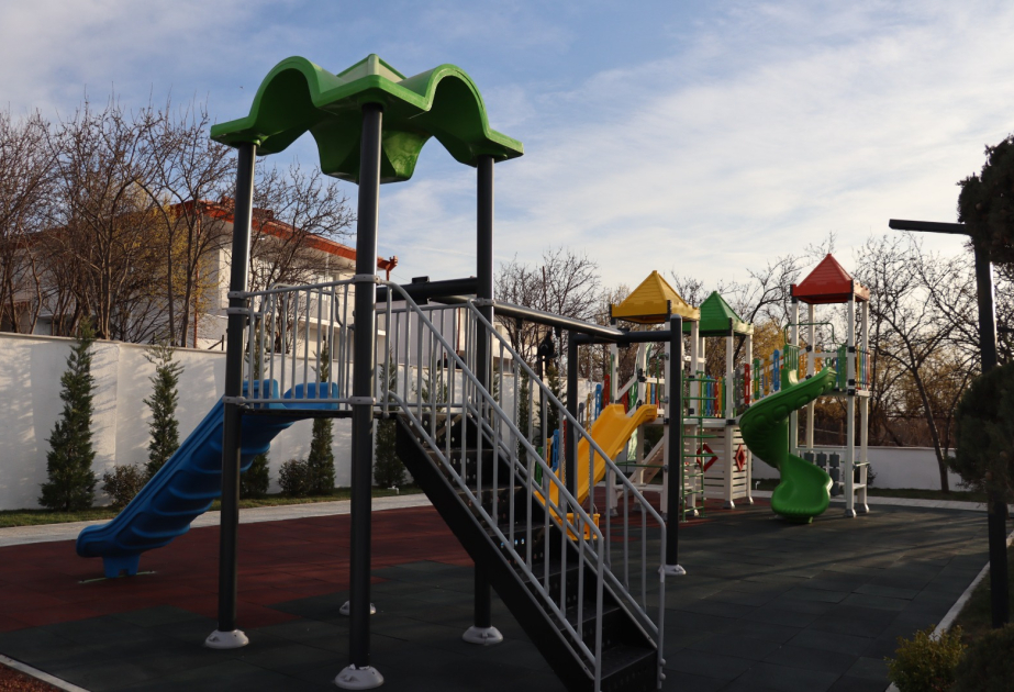 Həsənriz kəndindəki park doğma torpaqlara köçən sakinlərin istirahət məkanına çevrilib