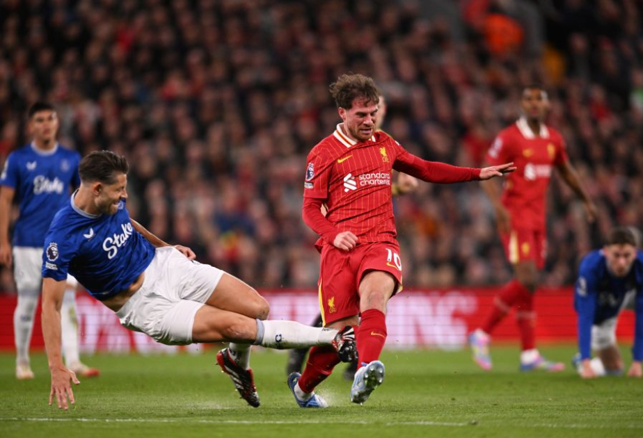 Liverpool 1-0 Everton: Diogo Jota wins it for Reds as James Tarkowski avoids sending off for 'horrible challenge'