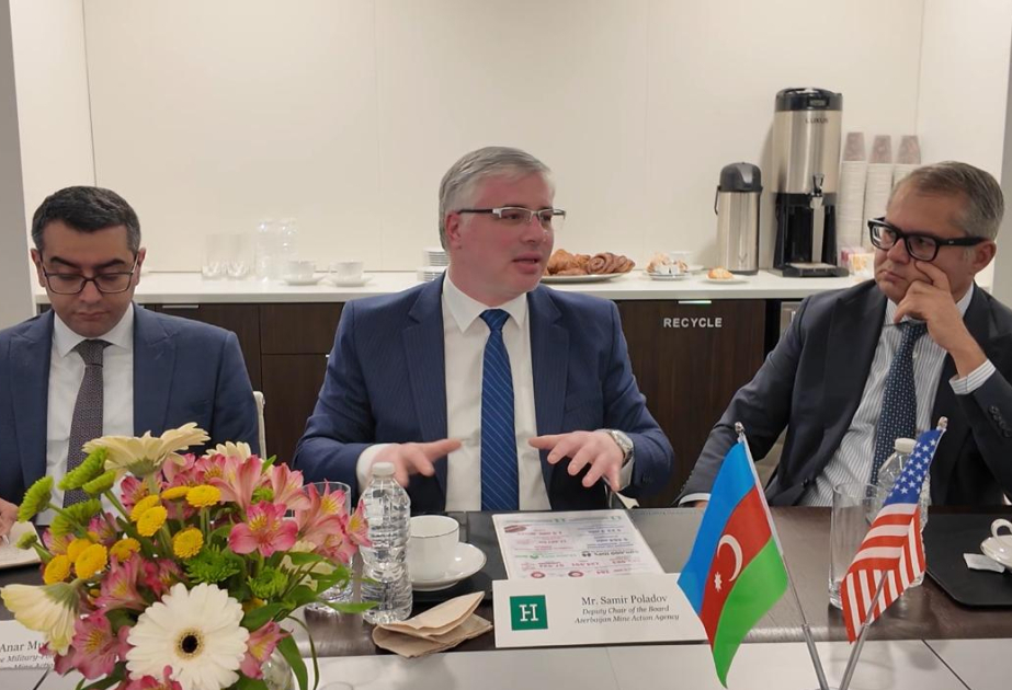 En Washington se llevó a cabo una presentación sobre la labor de Azerbaiyán en el desminado