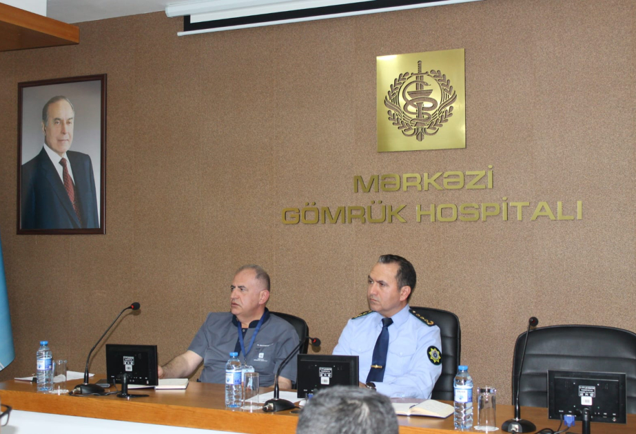 ®  Mərkəzi Gömrük Hospitalında “Korrupsiyaya qarşı mübarizə” mövzusunda tədbir keçirilib