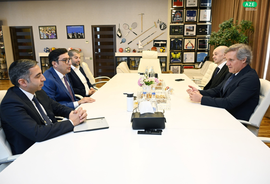 Azerbaijan’s Youth and Sports Minister meets with European Aquatics President