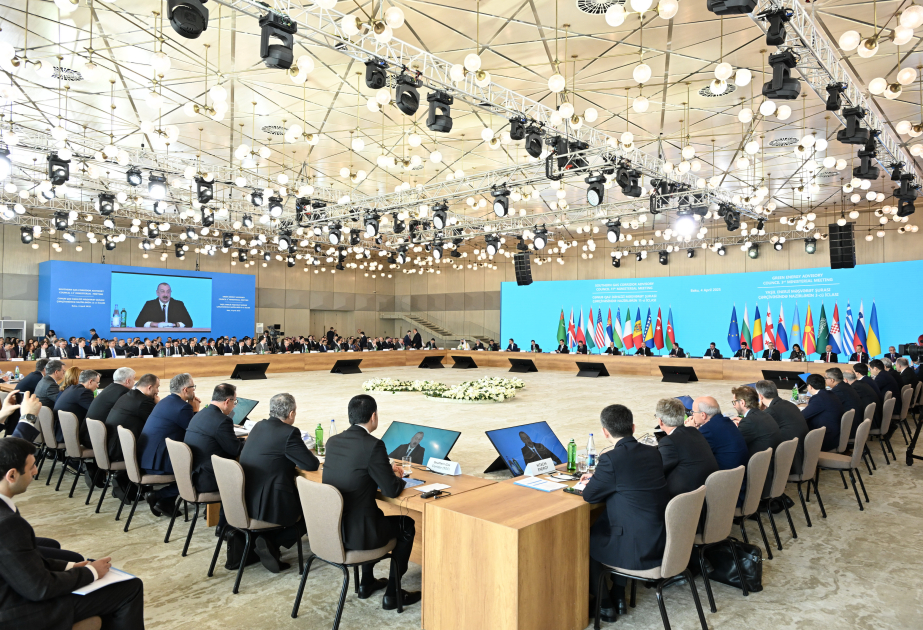 Baku hosted 11th Southern Gas Corridor Advisory Council Ministerial Meeting and 3rd Green Energy Advisory Council Ministerial Meeting VIDEO