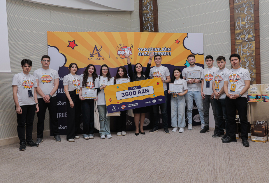 UNEC-in 3 komandası “BRAND BOOM” marketinq müsabiqəsinin qalibi oldu