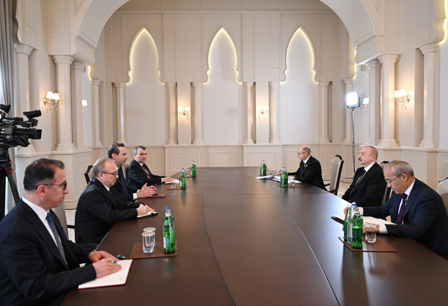 President Ilham Aliyev received Turkish Minister of Energy and Natural Resources VIDEO