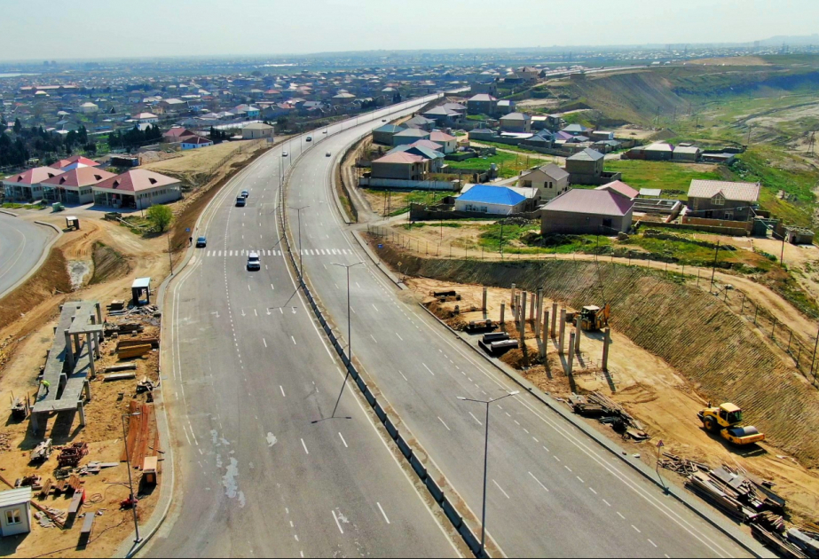 Böyükşor-Pirşağı avtomobil yolunda 3 yeni yerüstü piyada keçidi inşa edilir