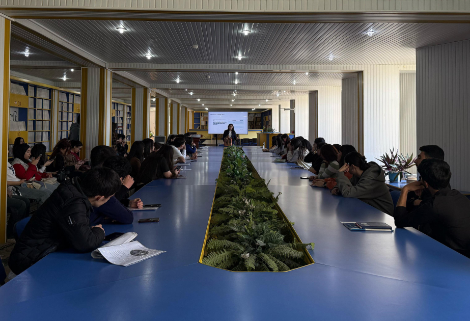 BDU tələbələri tütün məhsullarının zərərli təsiri barədə məlumatlandırılıb