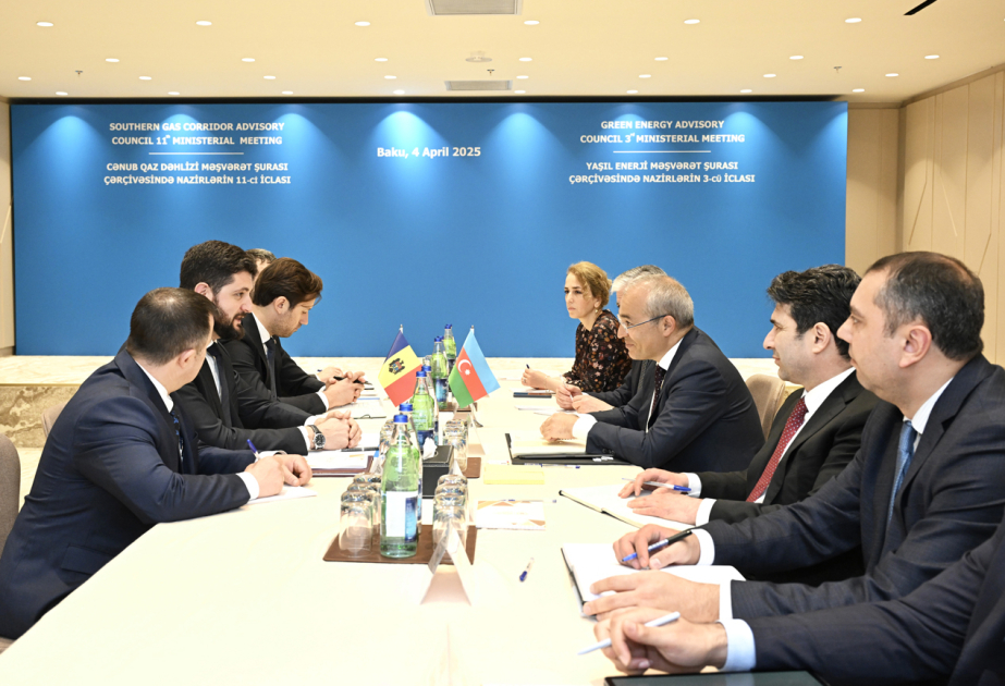 Moldova ilə bərpaolunan enerji sahəsində əməkdaşlıq imkanları müzakirə olunub