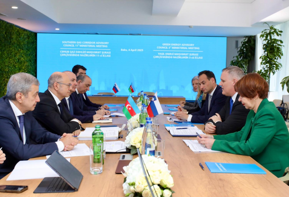 Azərbaycan və Sloveniya arasında energetika sahəsində əməkdaşlıq üzrə Anlaşma Memorandumu imzalanıb