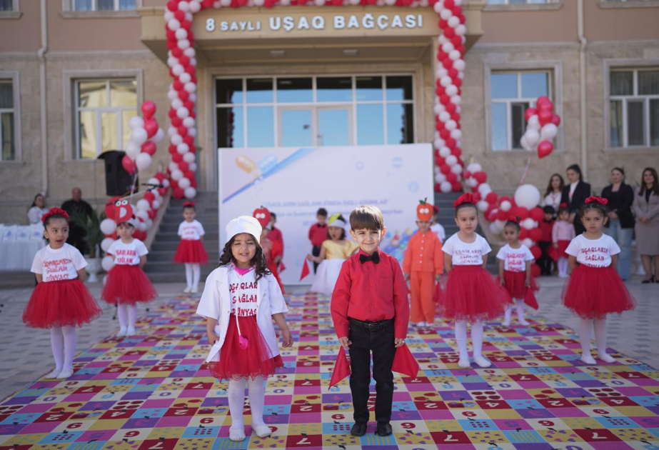 Naxçıvanda uşaq bağçalarında D vitaminin paylanması üçün xeyriyyə aksiyalarına başlanılıb