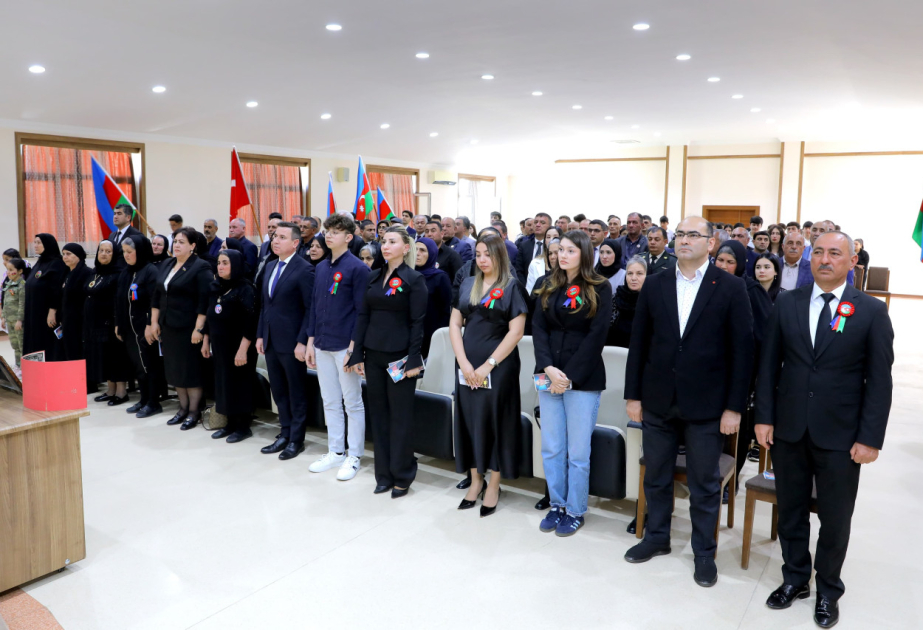 Naxçıvanda aprel şəhidi Rasim Məmmədovun xatirəsi anılıb