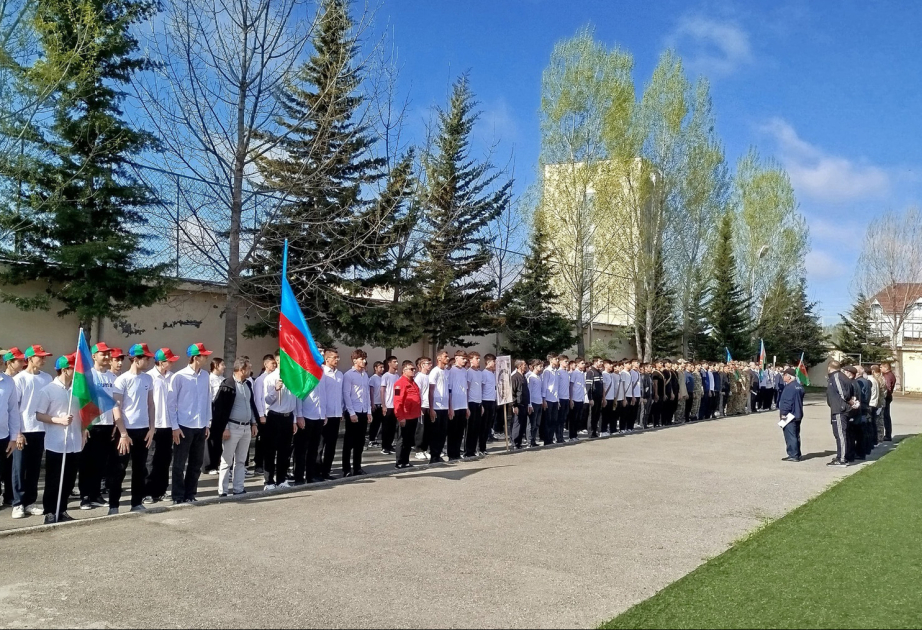 “Şahin” hərbi-idman oyununun Şəki turunda 10 komanda mübarizə aparıb