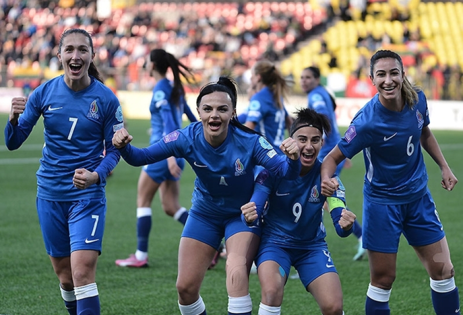 Millətlər Liqası: Qadın futbolçulardan ibarət Azərbaycan yığması səfərdə Litvaya qalib gəlib