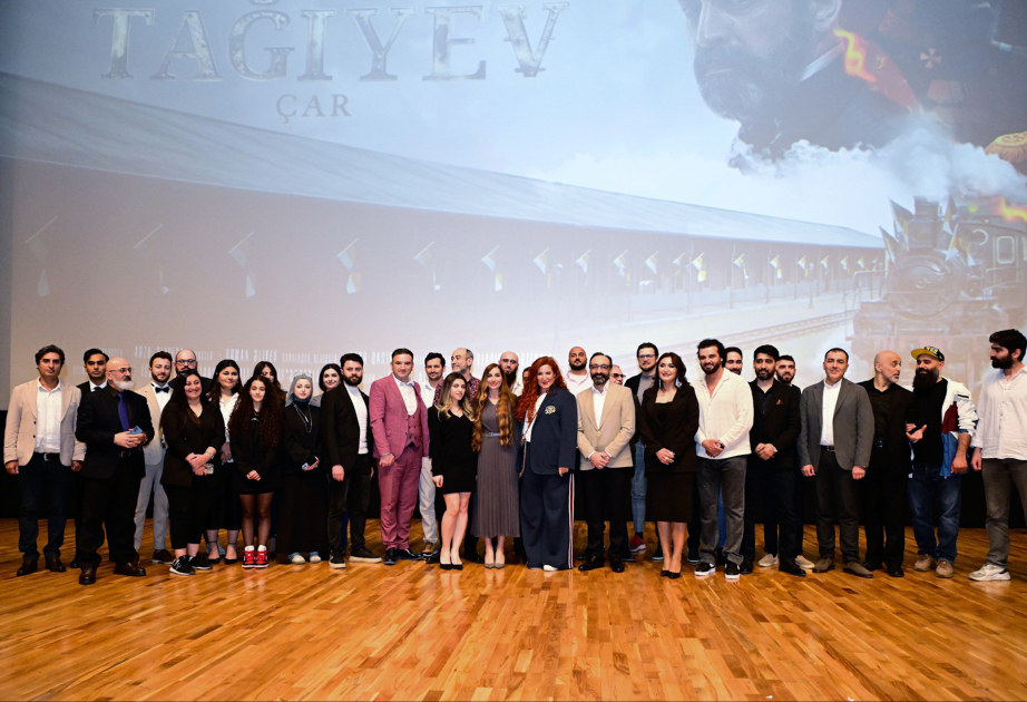 Nizami Kino Mərkəzində “Tağıyev: Çar” bədii filminin təqdimat mərasimi olub