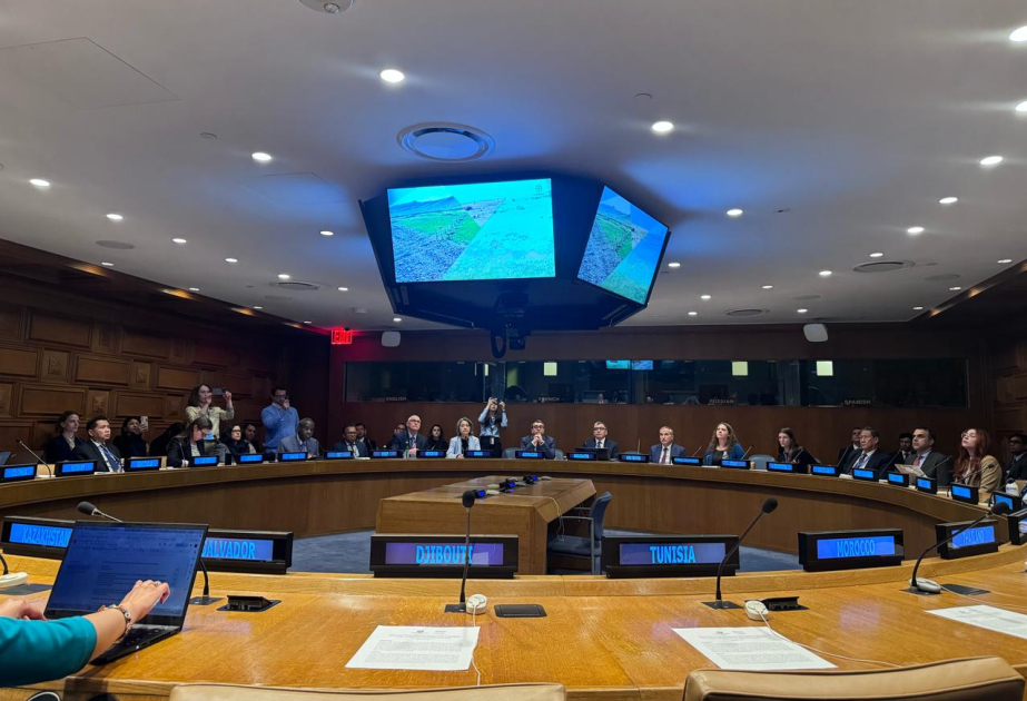 Se celebró en la sede de las Naciones Unidas una reunión informativa sobre las actividades de desminado en Azerbaiyán