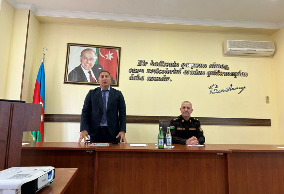 Radiasiya təhlükəsizliyinə dair maarifləndirmə tədbiri keçirilib