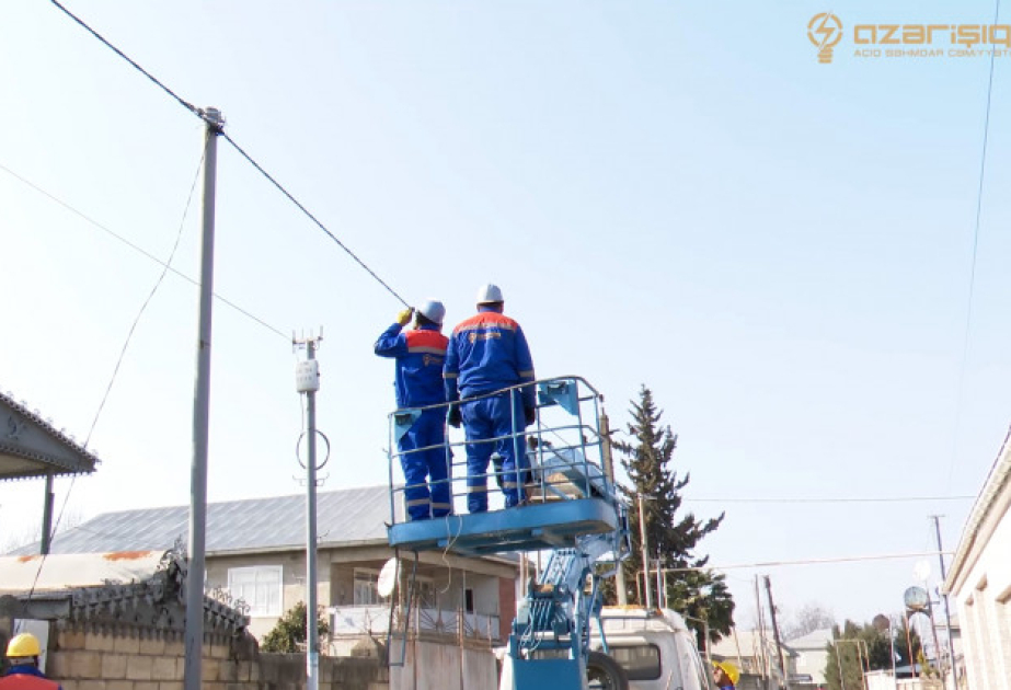 Cəlilabad və Masallının bir sıra kəndlərində elektrik təsərrüfatı yenilənir