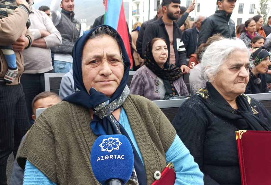 Keçmiş məcburi köçkün: Suqovuşanda gözəl mənzillə təmin edilmişəm