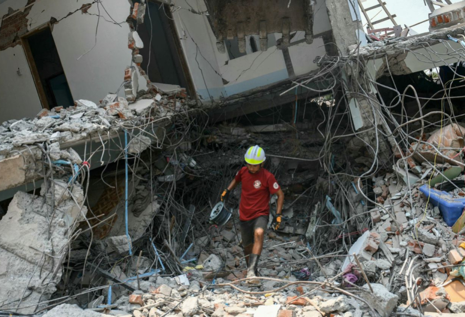 Myanmada zəlzələ nəticəsində ölənlərin sayı 3500-ə yaxınlaşıb