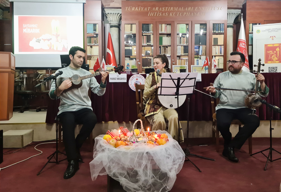 İstanbulda Azərbaycanın Novruz adətləri nümayiş etdirilib