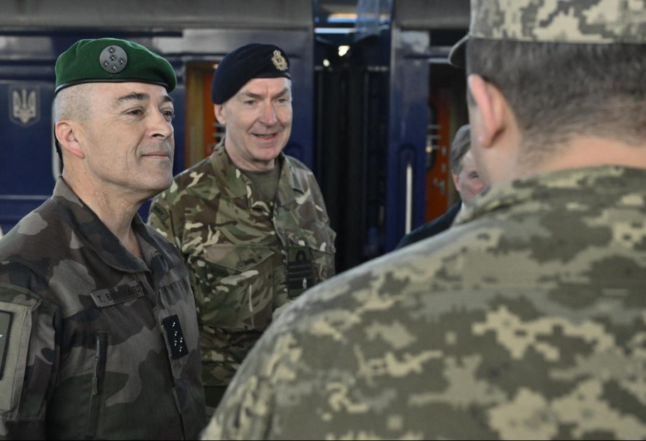 Armeechefs von Frankreich und Großbritannien sprechen mit Selenskyj über Friedenssicherung