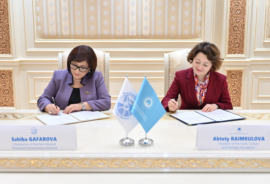 NAM Parliamentary Network and Turkic Culture and Heritage Foundation sign Memorandum