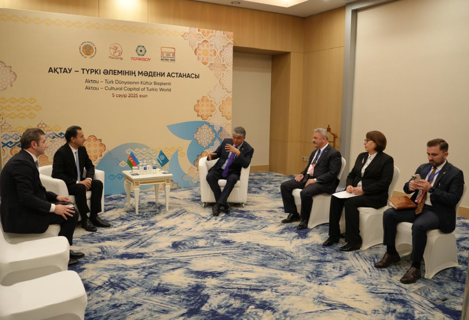 TÜRKSOY ilə Azərbaycan arasında əməkdaşlıq məsələləri müzakirə olunub
