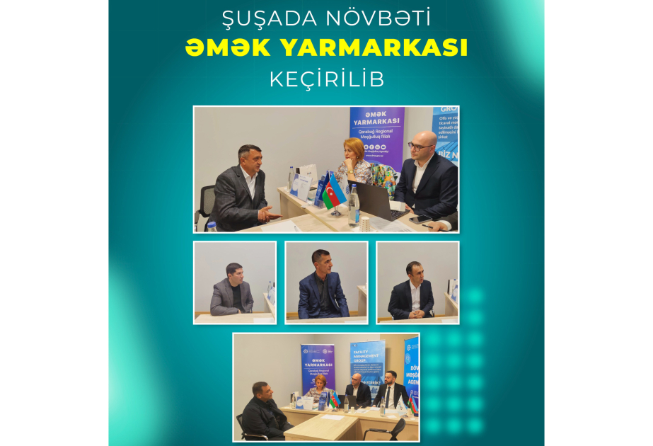 Şuşada növbəti əmək yarmarkası keçirilib