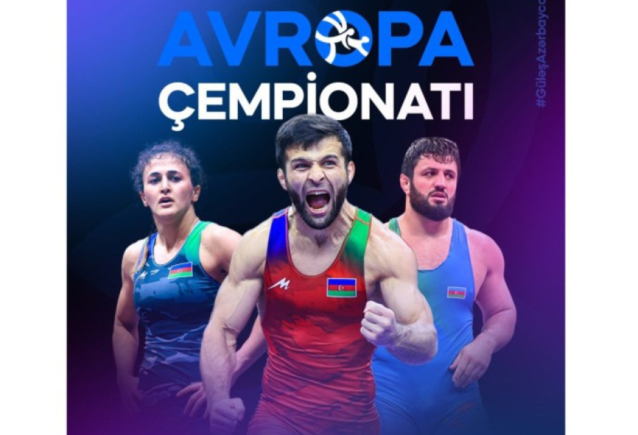 Azərbaycanın 5 sərbəst güləşçisi Avropa çempionatında mübarizəyə başlayır