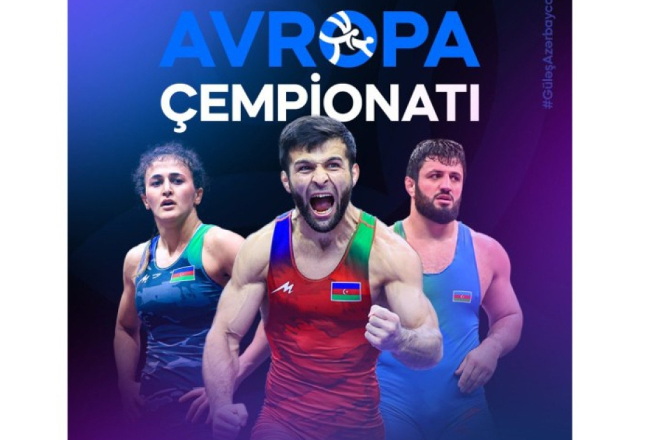 Пять азербайджанских вольников начинают борьбу на чемпионате Европы