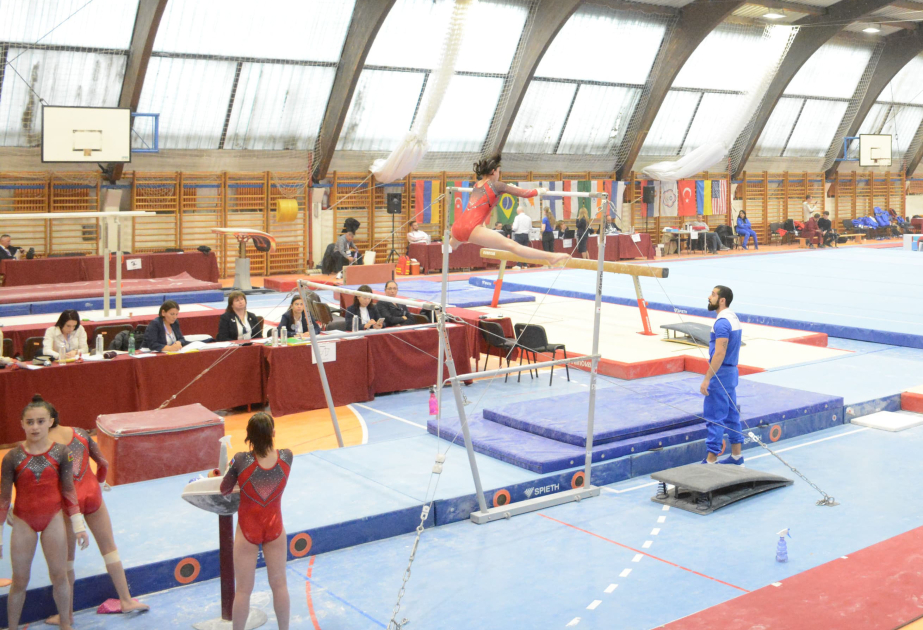 Three Azerbaijani gymnasts progress to Gymnasiade final