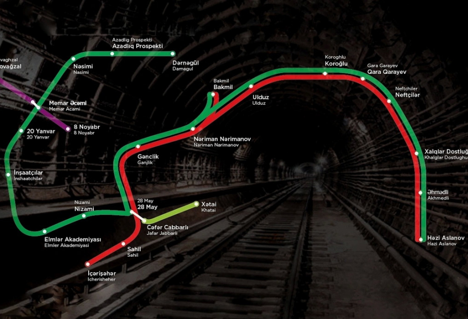 “Bakı metropoliteni”: Qırmızı xətt üzrə ən minimal interval təmin olunacaq