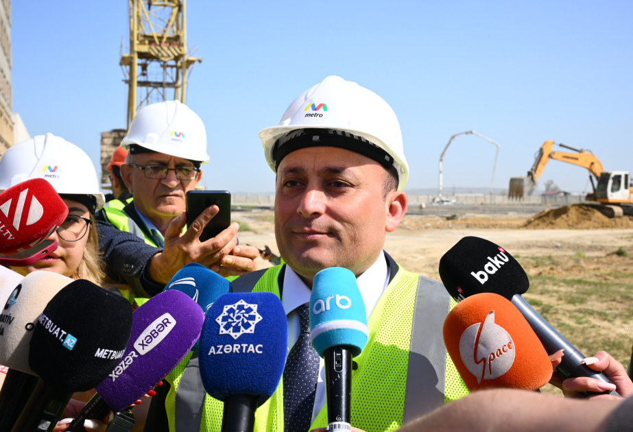 Rəis müavini: Dərnəgül elektrik deposu Bakı metrosunun üçüncü yerüstü stansiyası olacaq