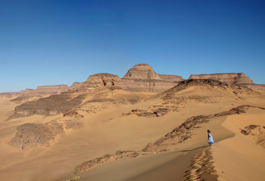 Sahara desert, once lush and green, was home to mysterious human lineage