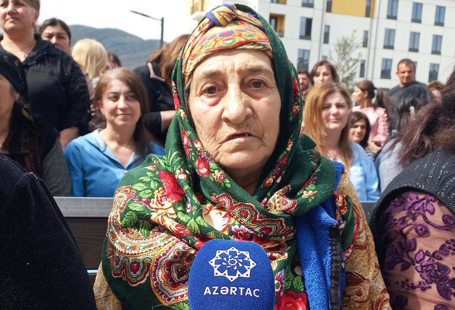 Жительница Агдере: Все эти годы мы ждали воссоединения с родным краем