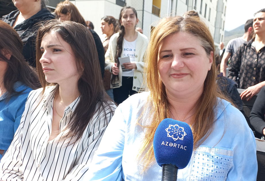 Жительница Суговушана: Очень радостный и особенный для меня день
