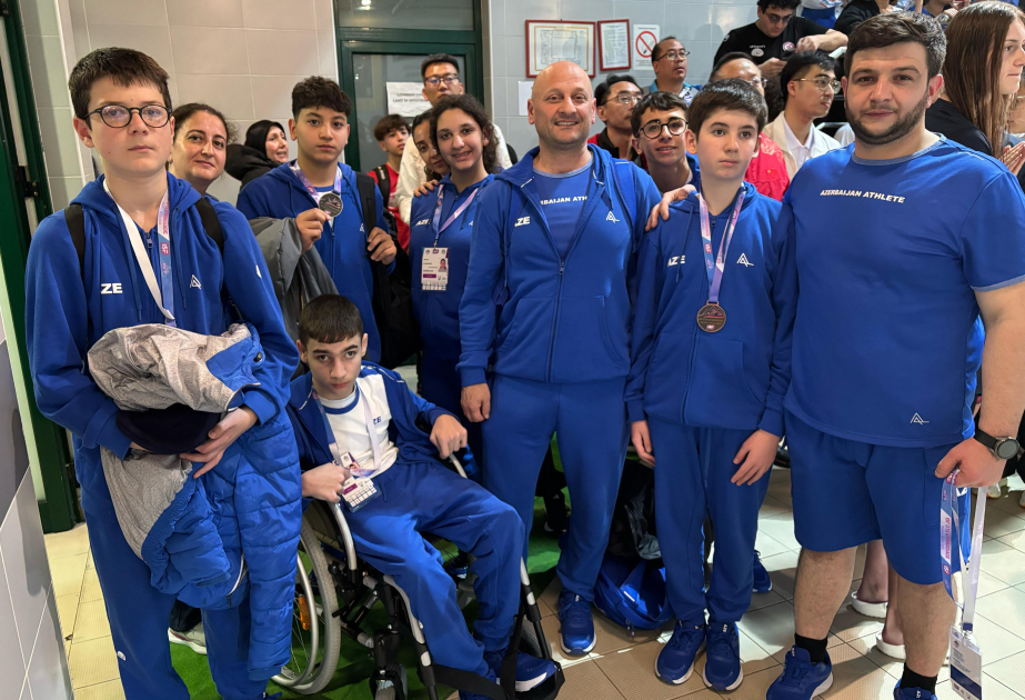 Gimnaziada: Azərbaycanın daha bir paraüzgüçüsü medal qazanıb