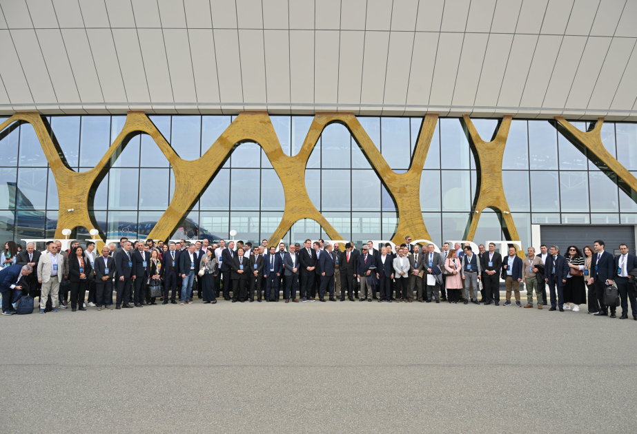 Participants of 7th ADA University Policy Forum arrive at Fuzuli International Airport VIDEO