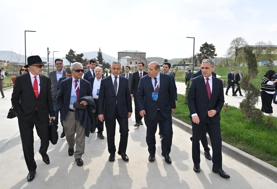 Participants of 7th ADA University Policy Forum arrive in Khankendi VIDEO