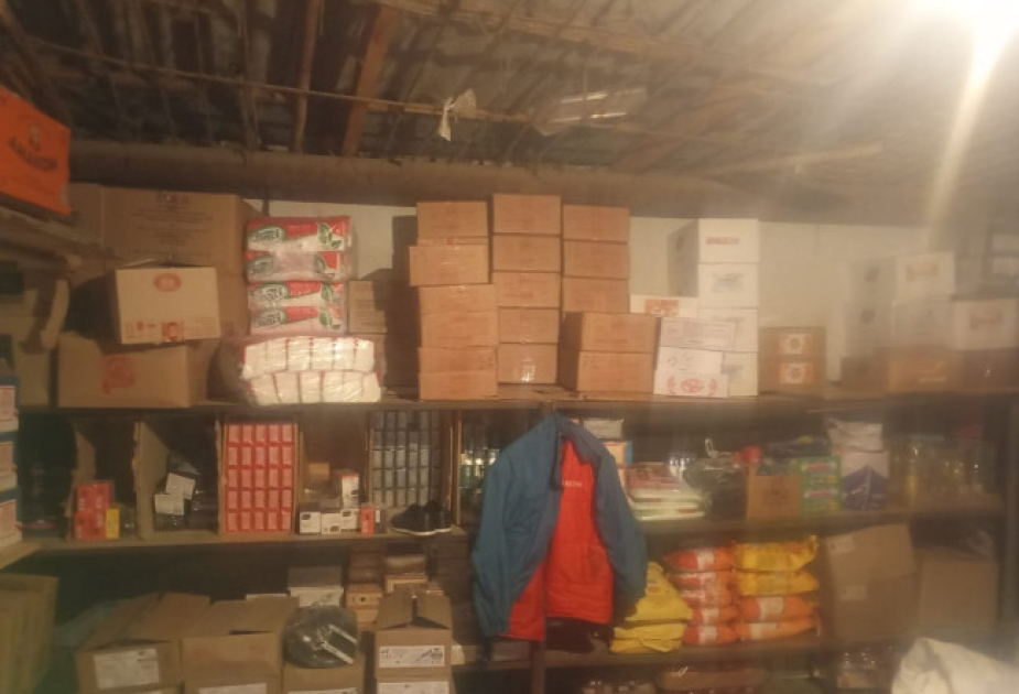 Salyanda marketdə saxta spirtli içkilər aşkarlanıb