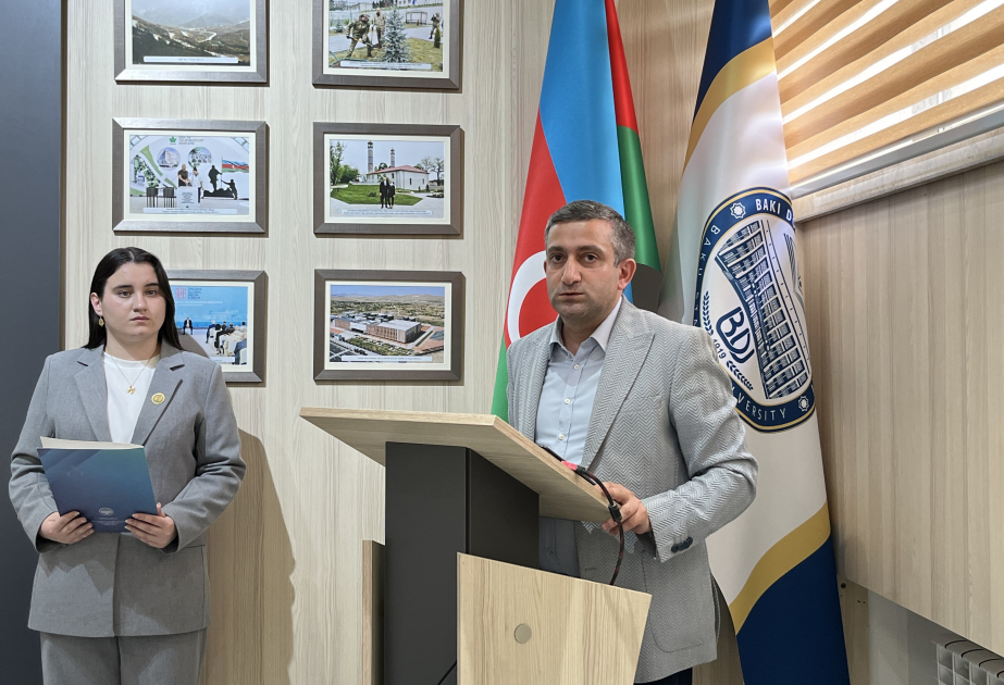 BDU-da Ağdaban soyqırımı qurbanlarının xatirəsi anılıb