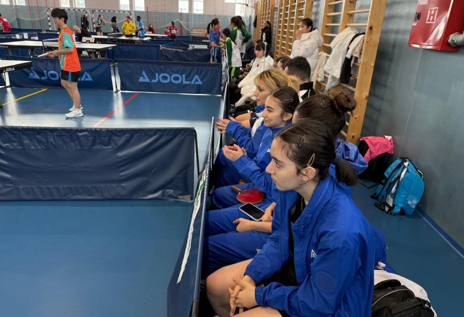 Gimnaziada: Stolüstü tennis üzrə Azərbaycan millisi 1/4 finala yüksəlib