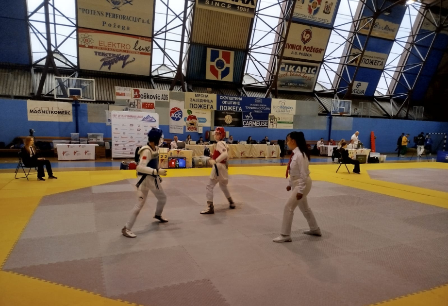 Gymnasiade: Azerbaijani taekwondo team wins 6 medals on opening day