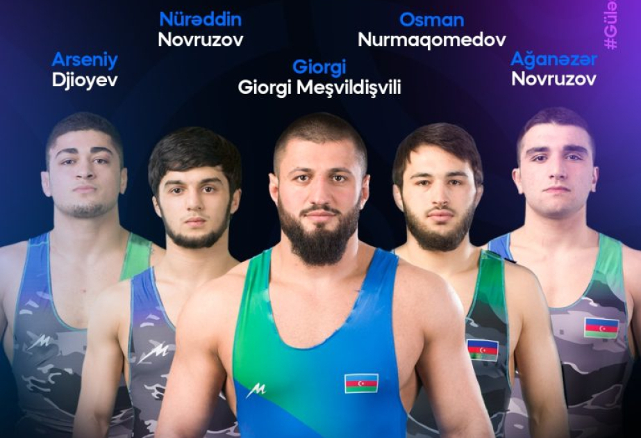 Two Azerbaijani senior freestyle wrestlers reach European Championships final